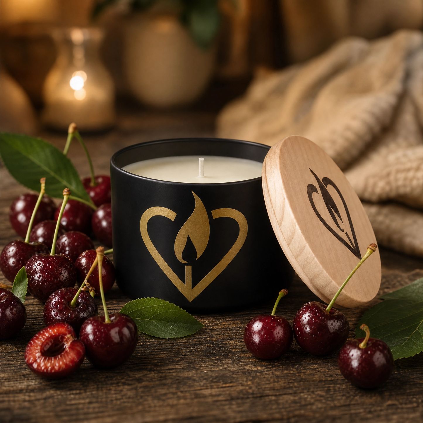Blk Cherry Candles
